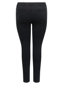 CARALLY Cintura media Corte skinny Vaqueros