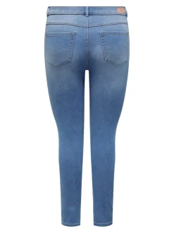 CARAUGUSTA Cintura alta Corte skinny Vaqueros