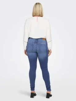 CARAUGUSTA Cintura alta Corte skinny Vaqueros