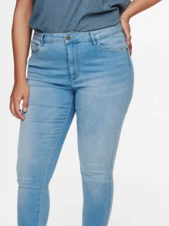 CARAUGUSTA Cintura alta Corte skinny Vaqueros