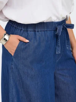 CARBEA Corte wide leg Vaqueros