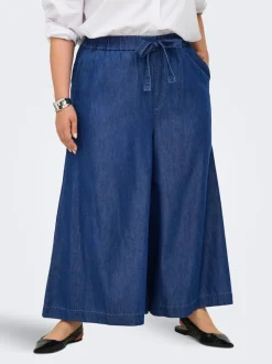 CARBEA Corte wide leg Vaqueros