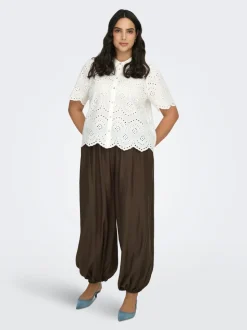 CARCAMILLE Corte balloon Pantalones clásicos