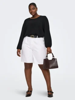 CARDAVINA-SOFT Cintura media Corte loose Bermudas
