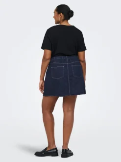 CAREDEN Denim Falda vaquera Falda corta