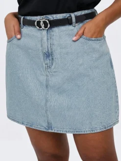 CAREDEN Denim Falda vaquera Falda corta