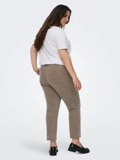 CAREMILY Cintura alta Corte straight Largo hasta los tobillos Vaqueros