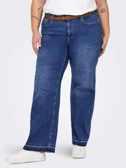 CAREMMY Cintura alta Corte wide leg Vaqueros