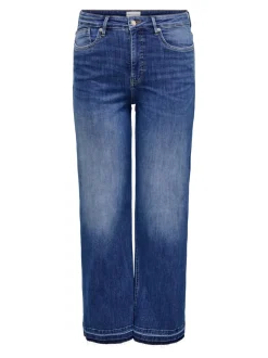 CAREMMY Cintura alta Corte wide leg Vaqueros