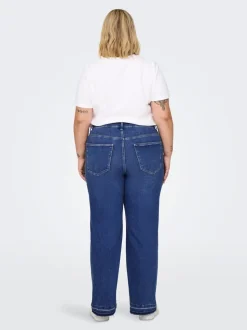 CAREMMY Cintura alta Corte wide leg Vaqueros