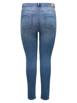 CARFOREVER Cintura alta Corte skinny Vaqueros