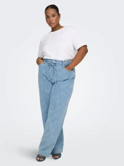 CARGIANNA Cintura media Corte straight Vaqueros