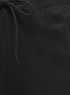 CARGOA Corte straight Lino Pantalones