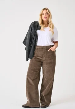 CARHOPE Corte wide leg Pantalones de pernera ancha