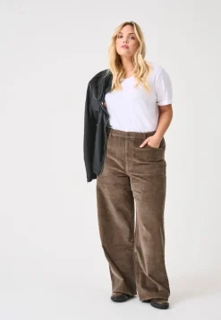 CARHOPE Corte wide leg Pantalones de pernera ancha