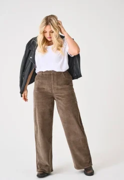 CARHOPE Corte wide leg Pantalones de pernera ancha