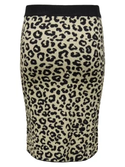 CARIBI Falda de punto Falda midi