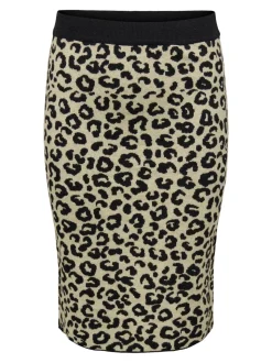 CARIBI Falda de punto Falda midi
