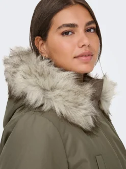 CARIRENA Parka larga