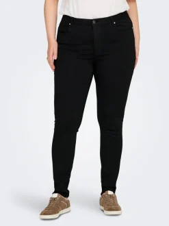 CARJACKSON Cintura media Corte skinny Largo hasta los tobillos Vaqueros