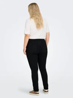 CARJACKSON Cintura media Corte skinny Largo hasta los tobillos Vaqueros