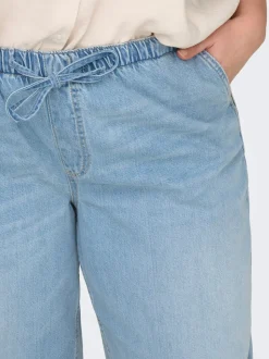 CARJAY Cintura alta Corte wide leg Vaqueros