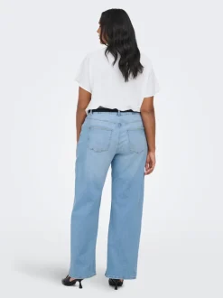 CARJUICY Cintura alta Corte wide leg Vaqueros