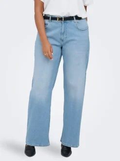 CARJUICY Cintura alta Corte wide leg Vaqueros