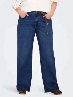 CARJUICY Cintura alta Corte wide leg Vaqueros