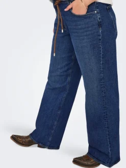 CARJUICY Cintura alta Corte wide leg Vaqueros