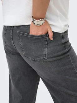 CARJULLES Cintura media Corte wide leg Vaqueros