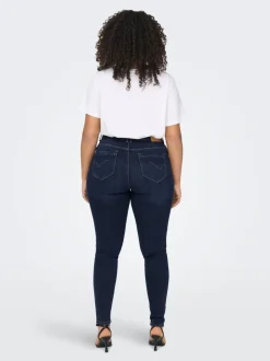 CARLAOLA Cintura alta Corte skinny Vaqueros