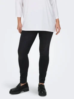 CARMILA-IRIS Cintura alta Corte skinny Largo hasta los tobillos Vaqueros