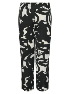 CARNICON Corte regular Pantalones de pernera ancha