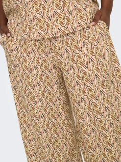 CARNOVA Corte loose - cropped Pantalones
