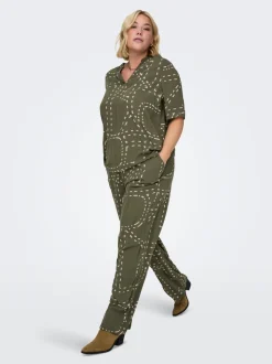 CARPHOEBE Corte regular Pantalones de pernera ancha
