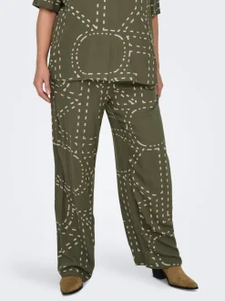 CARPHOEBE Corte regular Pantalones de pernera ancha