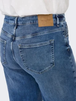 CARRADISON Cintura alta Corte wide leg Vaqueros