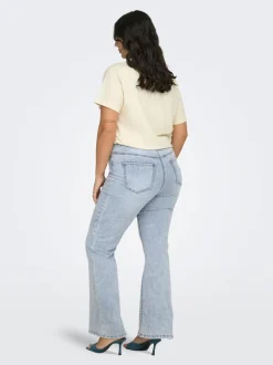 CARROSE Cintura alta Corte retro flared Vaqueros