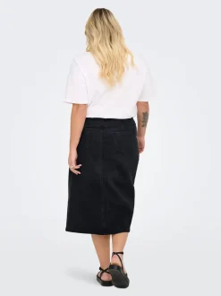 CARROSE Denim Falda vaquera Falda midi