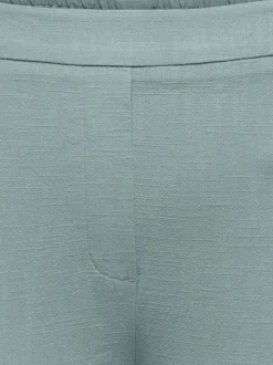 CARSIESTA Corte cropped Lino Pantalones culote