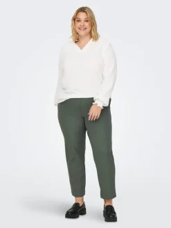 -CARTHEA Corte straight Pantalones clásicos