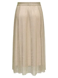 CARTINGA Falda plisada Falda midi