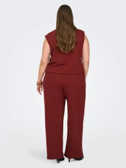 CARVICKI Corte flared Pantalones de pernera ancha