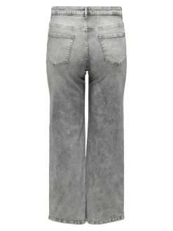 CARWILLY Cintura alta Corte wide leg Vaqueros