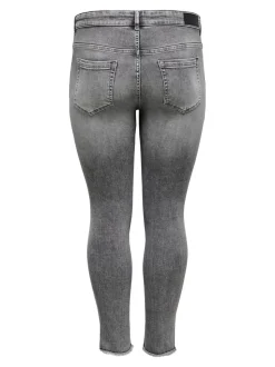 CARWILLY Cintura normal Corte skinny Largo hasta los tobillos Vaqueros