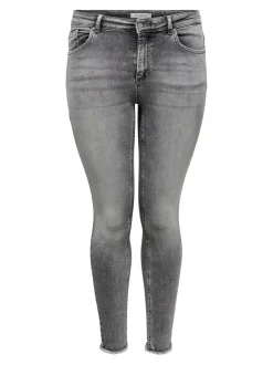 CARWILLY Cintura normal Corte skinny Largo hasta los tobillos Vaqueros