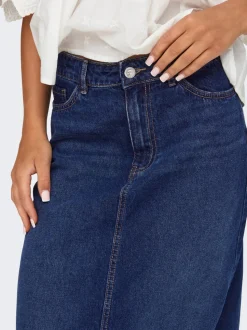 JDYBELLA Denim Falda vaquera Falda larga