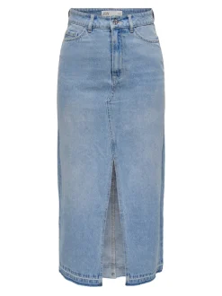 JDYBELLA Denim Falda vaquera Falda midi