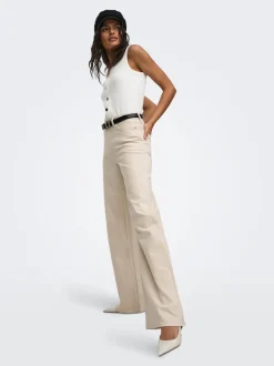 JDYCARINA Cintura alta Corte wide leg Vaqueros